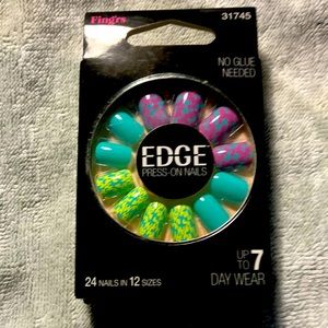 Cute fashion nails by Edge press on nails #31745